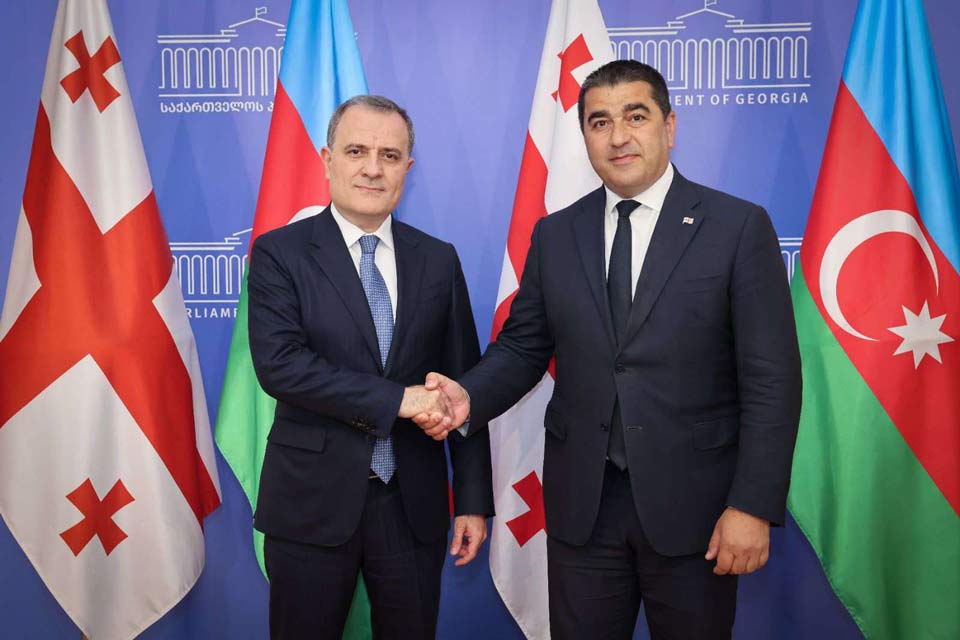 Parliament Speaker meets Azerbaijani FM