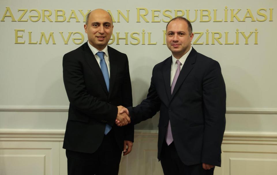 Education Ministers of Georgia, Azerbaijan review cooperation issues