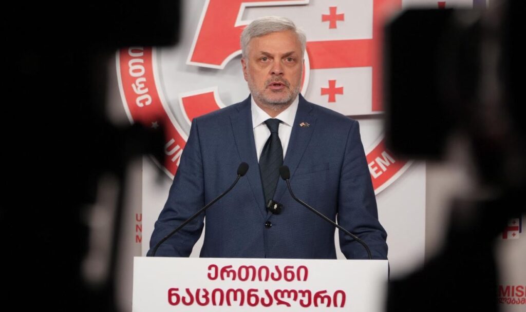 UNM's Baramidze: Those who join Russian special operation will face adequate response from society
