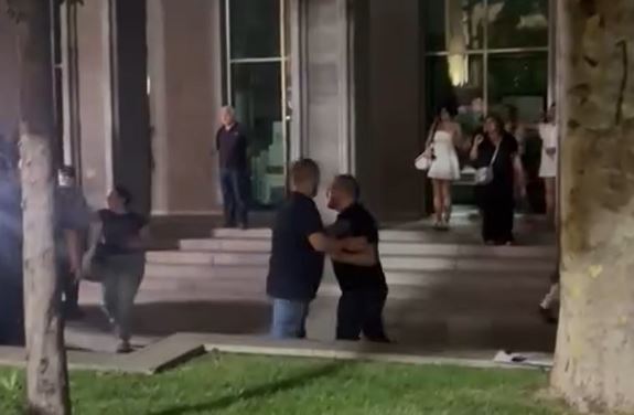 Protesters on Rustaveli Avenue confront Lelo's Grigol Gegelia [Video]