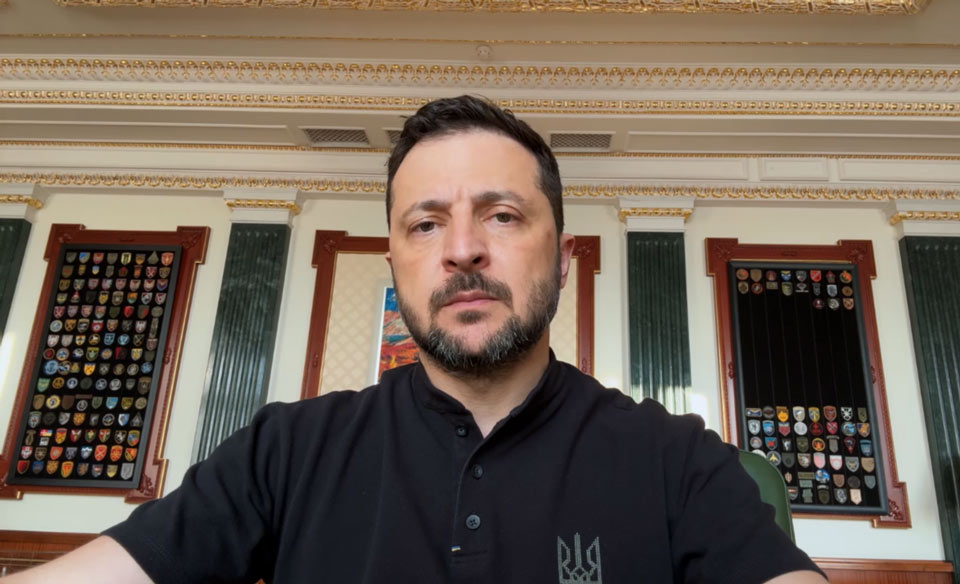 Volodimir Zelenski - Rusiyadan sülhə doğru heç bir addım olmadığını hamı görür, məhz buna görə sanksiyalar, təzyiq, güc lazımdır