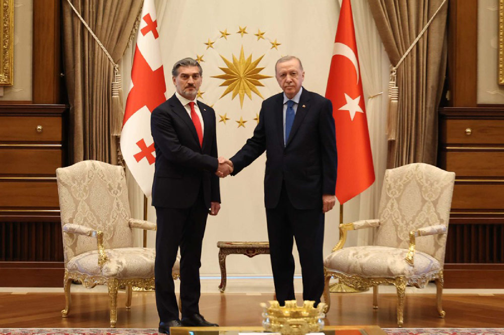 Mixeil Qavelashvili Rəcəb Tayyib Ərdoğanı 4 sentyabrda keçiriləcək Gürcüstan–Türkiyə milli komandalarının futbol matçına dəvət edib
