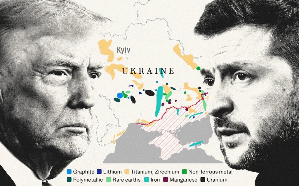 The Telegraph - В обмен на прекращение войны в Украине Дональд Трамп может предложить Владимиру Путину доступ к редким полезным ископаемым на Аляске и оккупированных территориях Украины