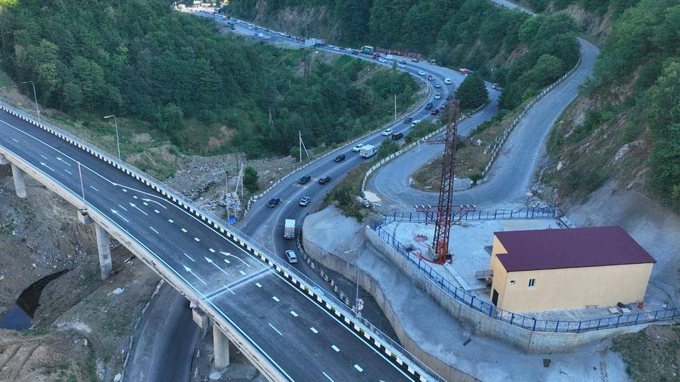 Surami dolama yolunun tikintisi başa çatdı, yol 16 avqustda açılacaq