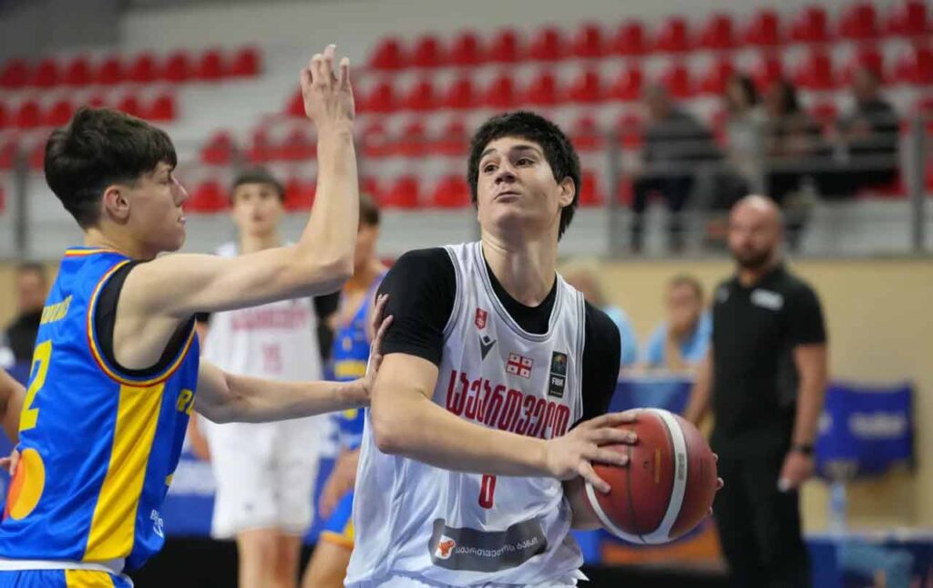 Georgian basketball team completes U16 EuroBasket in 11th place