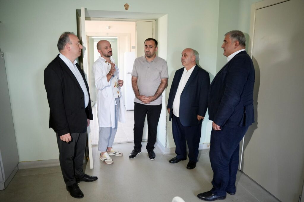 Health Minister visits Kharagauli Regional Health Center