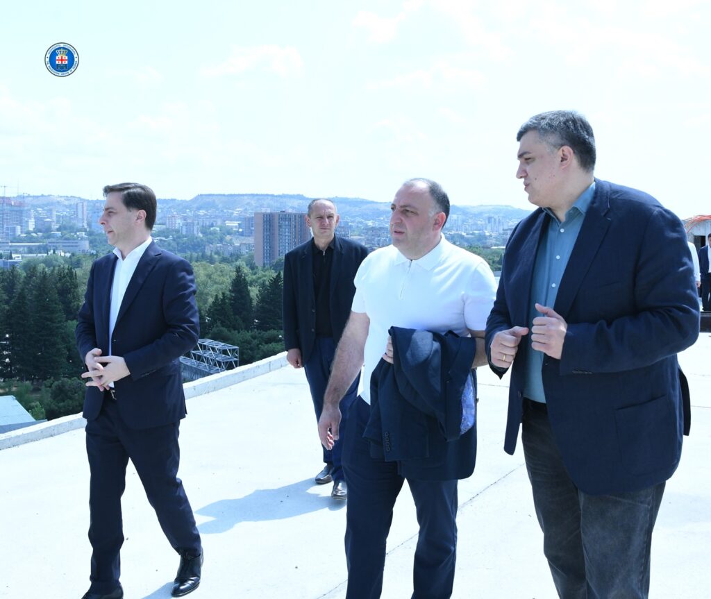Prosecutor General inspects construction of new office in Tbilisi