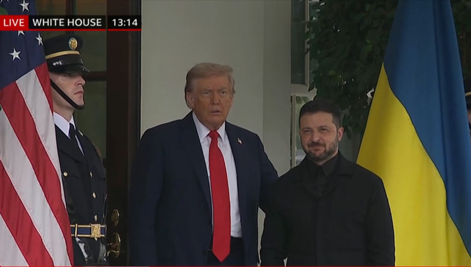 Дональд Трамп æмæ Владимир Зеленский Урс Хæдзары фембæлдысты