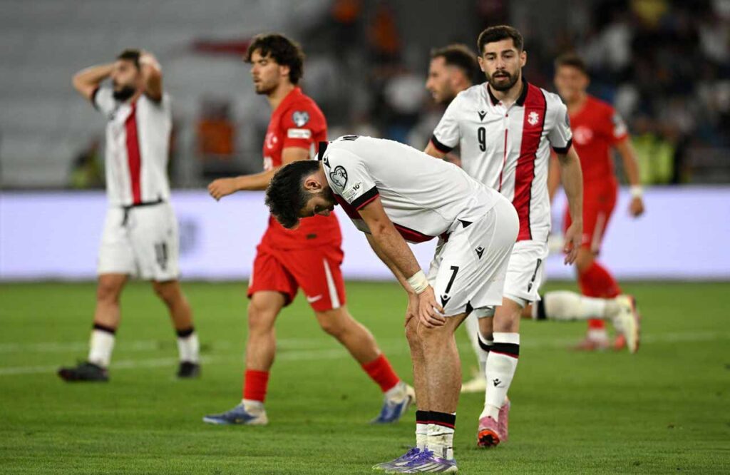 Georgia opens World Cup qualifiers with defeat to Turkey
