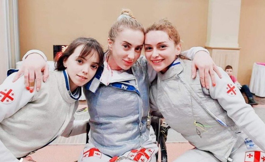 Грузинские спортсменки-парафехтовальщицы на чемпионате мира завоевали бронзовую медаль в командном зачёте