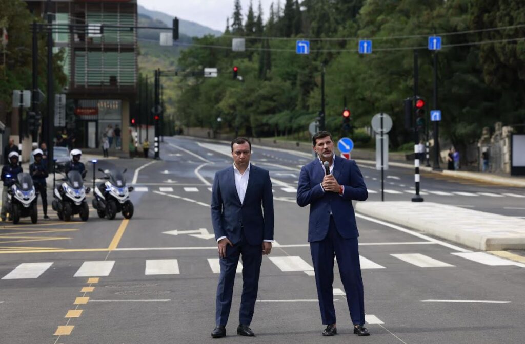 Vake's Tsereteli and Cholokashvili streets reopen after major upgrade