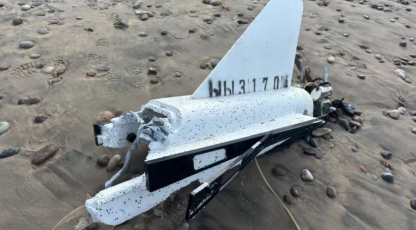 Latviyada sahillərdən birində rus pilotsuz uçuş aparatının hissəsini aşkarlayıblar