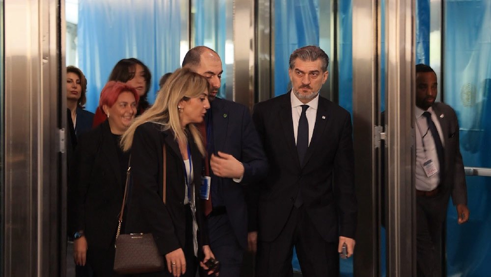 Михаил Ҟавелашвилии ақырҭуа делегациеи ЕАР  ашьаҭаркра инамаданы ЕАР аштаб-уадаҿ имҩаҧысуа аиубилеитә усмҩаҧгатә рхы аладырхәоит  