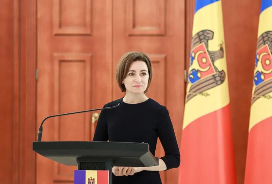 Maia Sandu - Bizim suverenliyimiz, müstəqilliyimiz, ərazi bütövlüyümüz və Avropa gələcəyimiz təhlükədədir