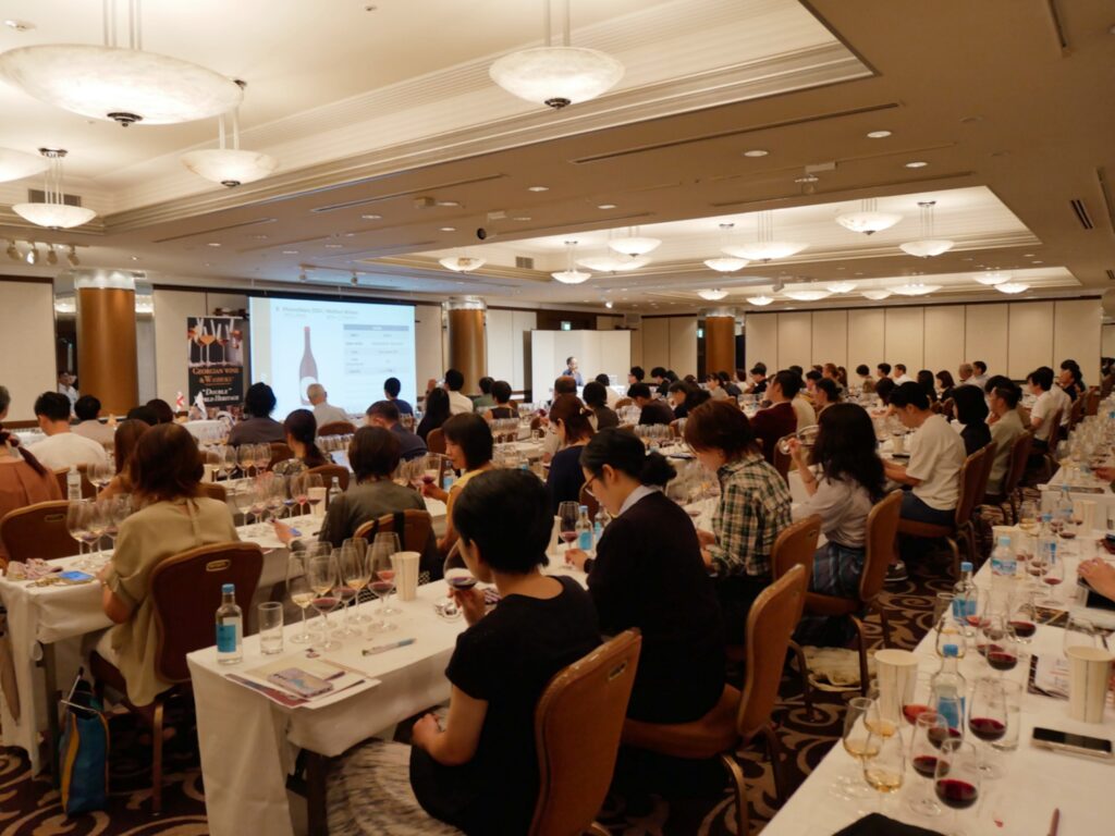 Georgian wine showcased for tasting in Nagoya