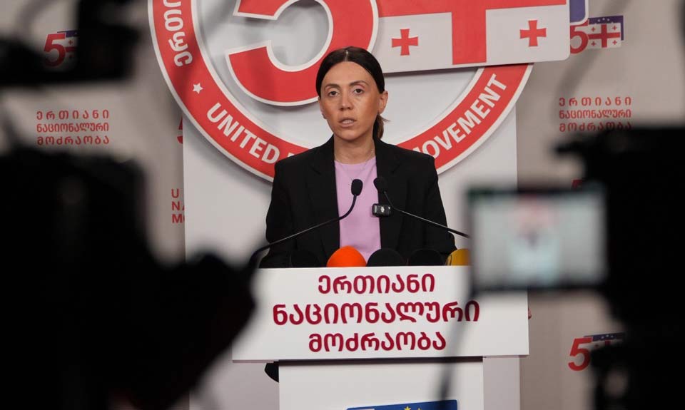 UNM's Tsitlidze: Ivanishvili not to confront thousands of protesters on October 4