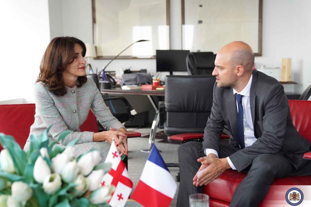 FM Botchorishvili meets French counterpart, highlights renewed focus on EU relations and France's support