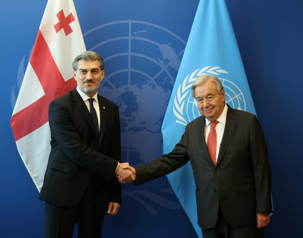 President Kavelashvili meets with UN Secretary-General