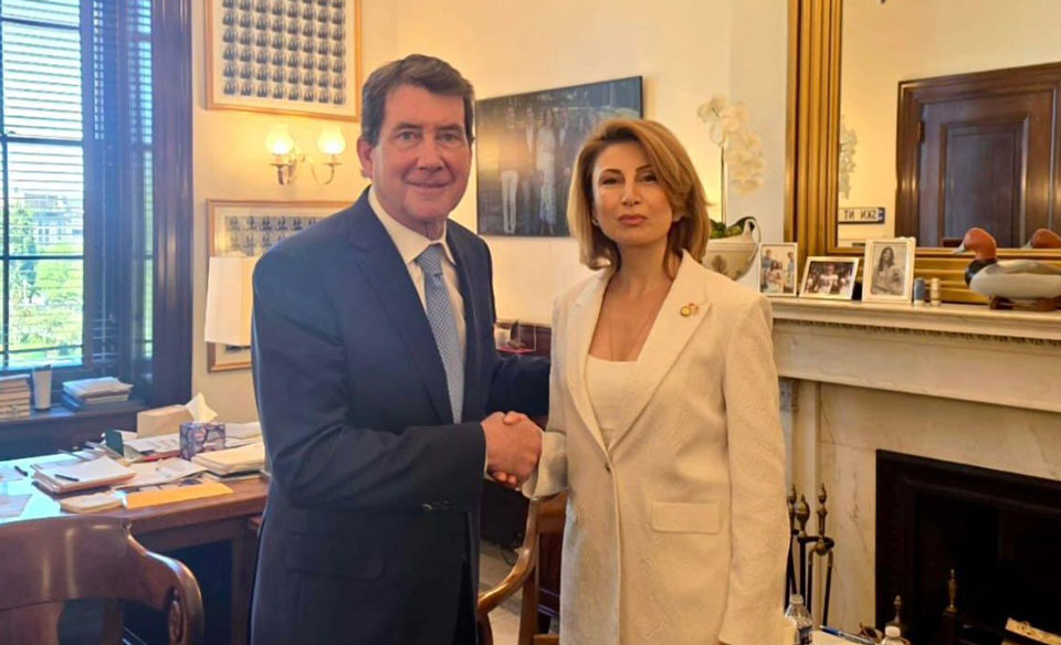 Ambassador Taliashvili meets US Senator Bill Hagerty