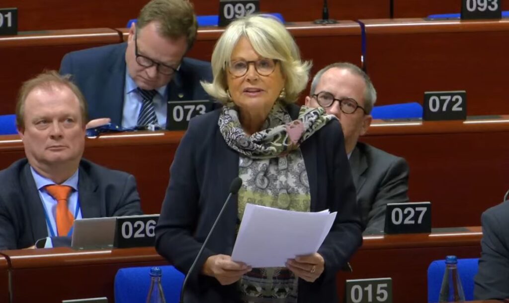 PACE's Edith Estrela urges Georgian government to change course and implement PACE recommendations