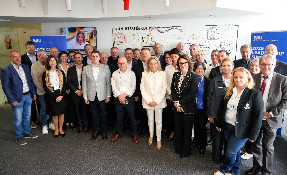 GPB Dir/Gen Tinatin Berdzenishvili participates in EBU’s 2025 CEE Leadership Summit