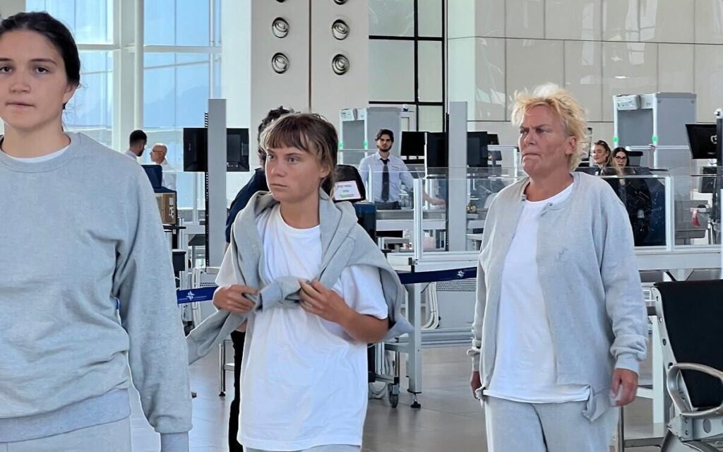 İsrail, isveçli ekoaktivist Qreta Tunberq və Qəzza flotiliyasındakı gəmilərdə olan 171 nəfərin deportasiyasını həyata keçirib