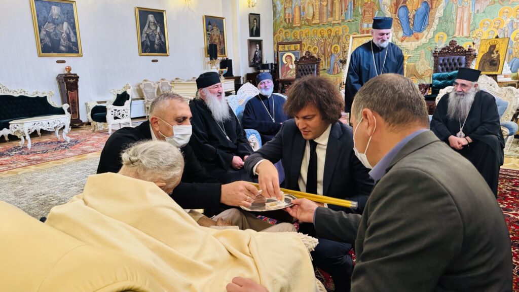 PM Irakli Kobakhidze visits Ilia II at Patriarchal Residence