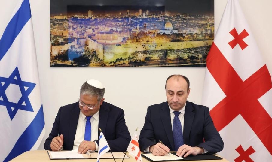 Georgian Interior and Israel's National Security Ministers sign cooperation agreement