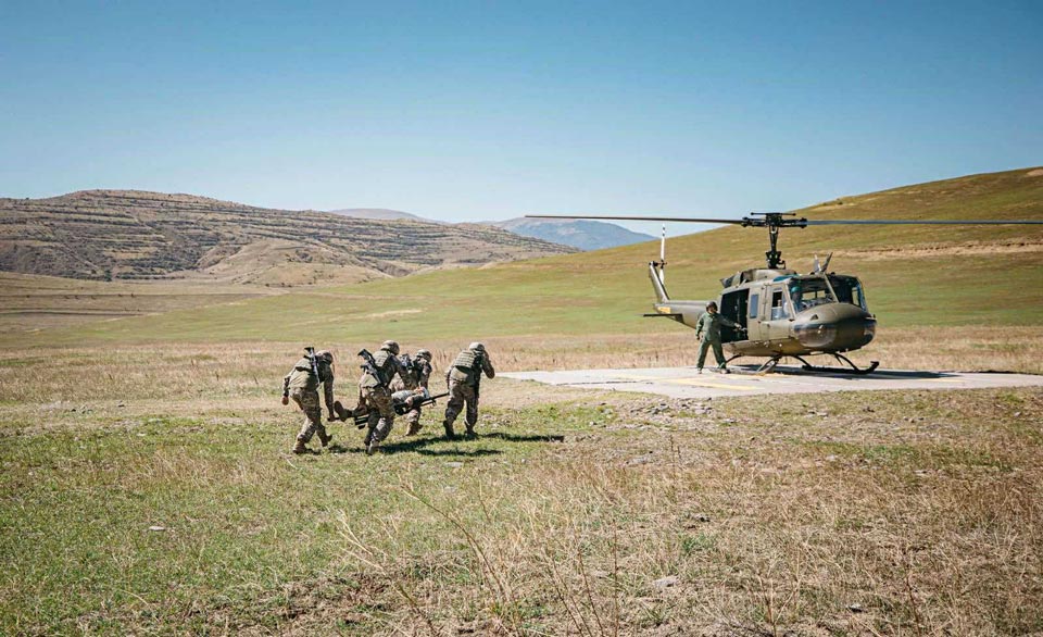 Tactic Group of 13th Infantry Battalion completes training at Orpholo ground