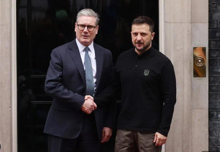 Londonda Kir Starmer və Volodimir Zelenski arasında görüş keçirilir