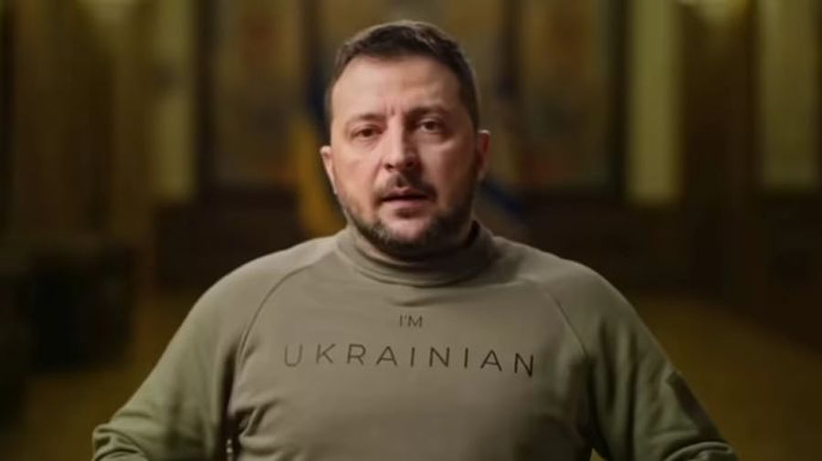 Volodimir Zelenski Ukraynanın növbəti on gün ərzində müttəfiqləri ilə atəşkəs planı üzərində işləyəcəyini bildirir