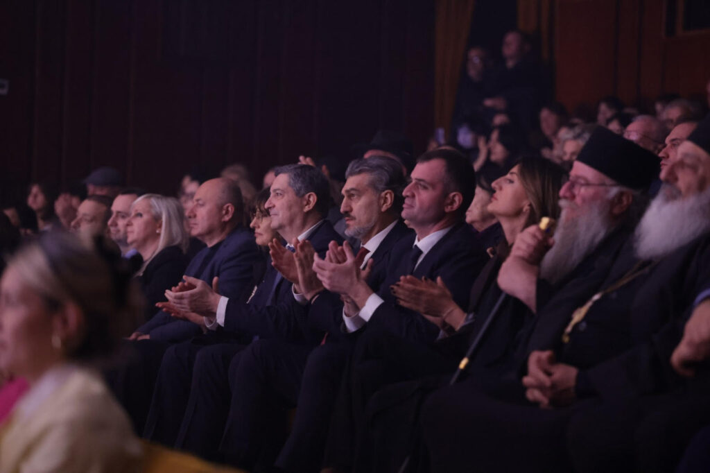 President Kavelashvili attends premiere of ‘Aluda’ at Telavi Vazha-Pshavela State Drama Theatre