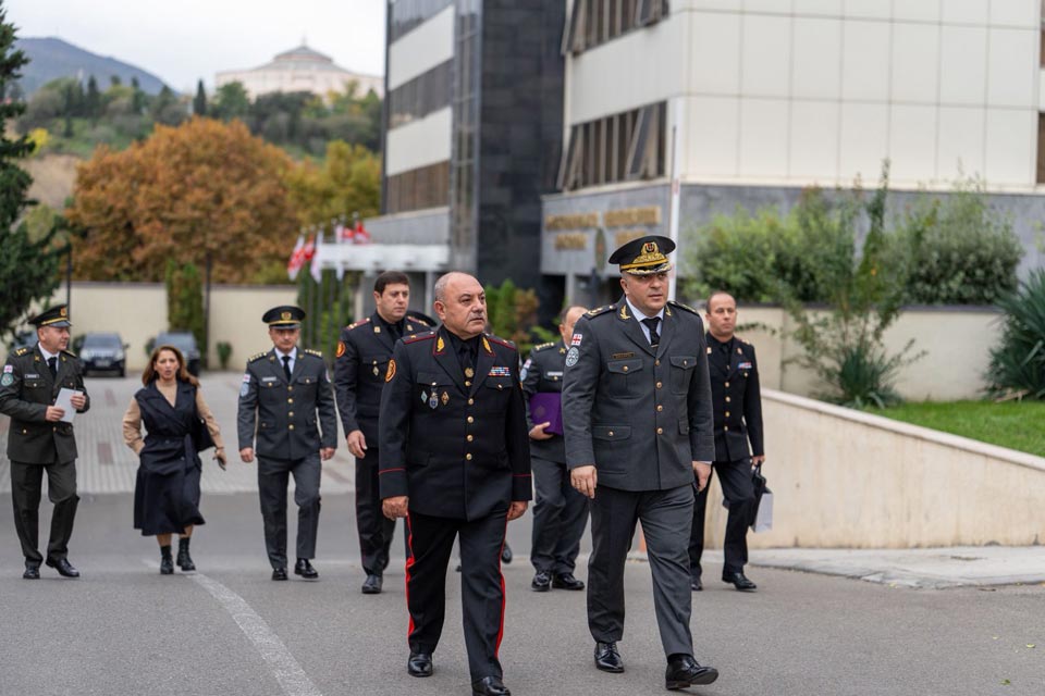 Georgia’s Military Police Department welcomes Armenian Defence Ministry delegation