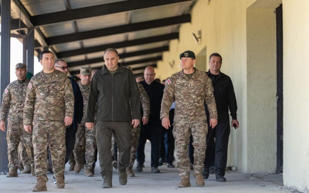Defense Minister inspects ongoing construction works at military bases