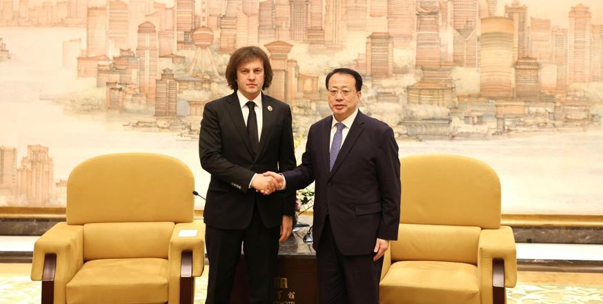 PM Kobakhidze meets Shanghai Mayor