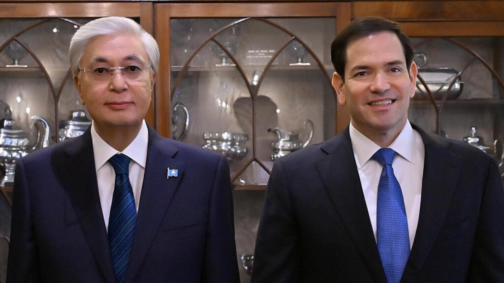 Dövlət Departamenti - Marko Rubio və Qazaxıstan Prezidenti görüşdə investisiyaların imkanlarının genişləndirilməsini, eləcə də əməkdaşlığın gücləndirilməsini müzakirə ediblər