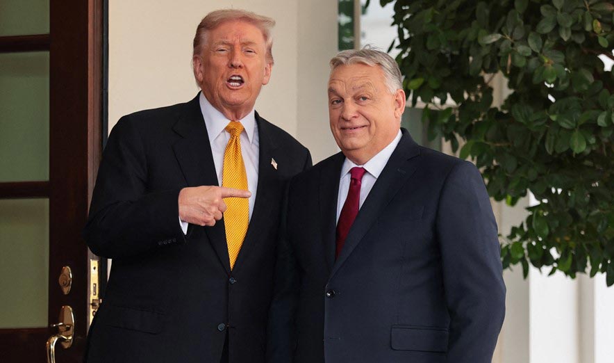 Ağ Evdə Donald Tramp və Viktor Orbanın görüşü keçirilir