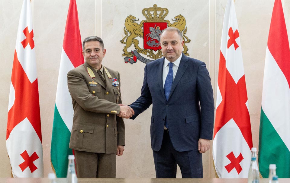 Defence Minister meets Chief of Hungarian General Staff
