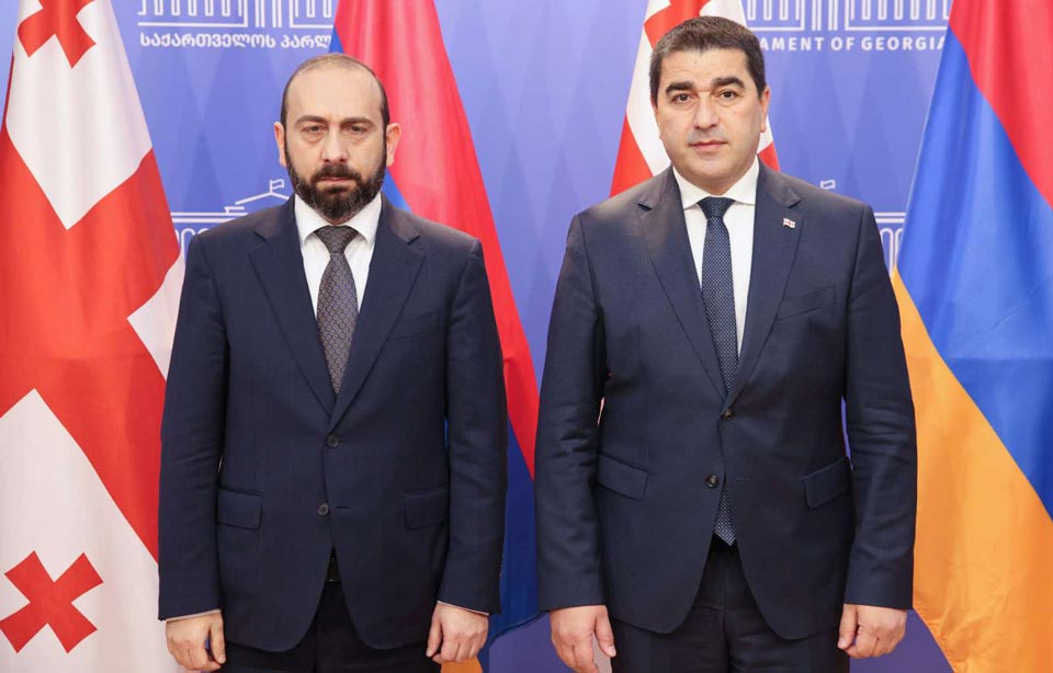 Georgian Parliament Speaker meets Armenian FM