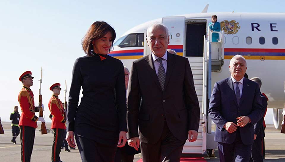 Armenian President begins official visit to Georgia