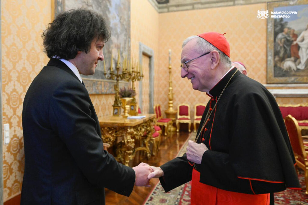 PM meets Vatican Secretary of State, Cardinal Pietro Parolin
