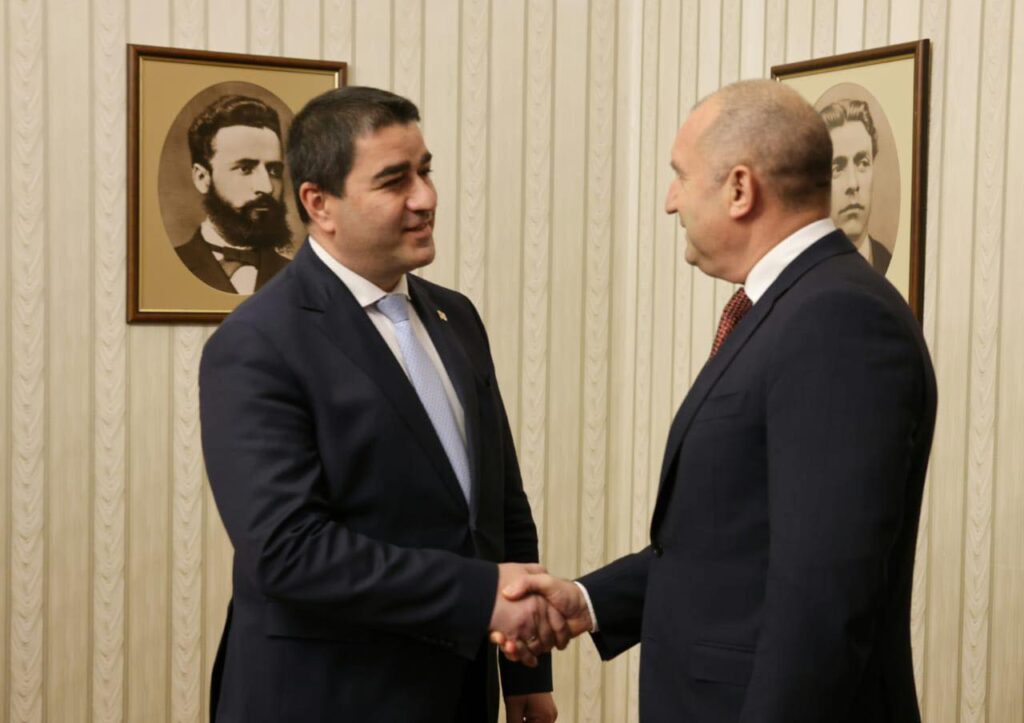 Speaker meets Bulgarian President