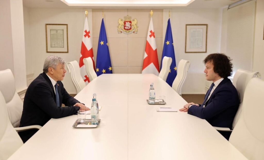 Georgian PM meets Ambassador Extraordinary and Plenipotentiary of Kyrgyzstan