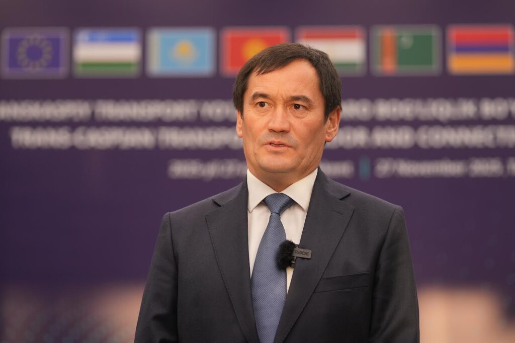 Узбекистан атранспорт аминистр  - Қырҭтәыла, амшынтә тәыла аҳасабала, Ацентртә Азиеи Евроеидгылеи рыбжьара аимадара аиқәыршәараҿы ароль ду нанагӡоит
