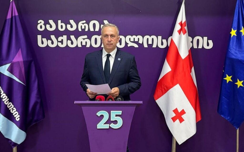 Zaza Tavadze quits Gakharia for Georgia party and returns to legal and consulting practice