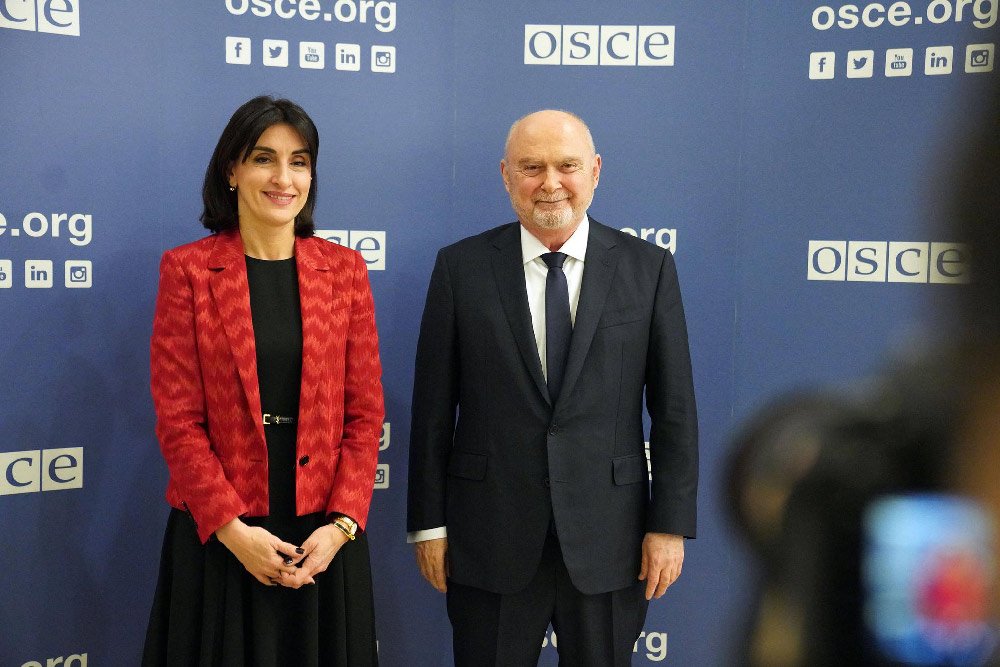 FM Botchorishvili meets with OSCE Secretary General