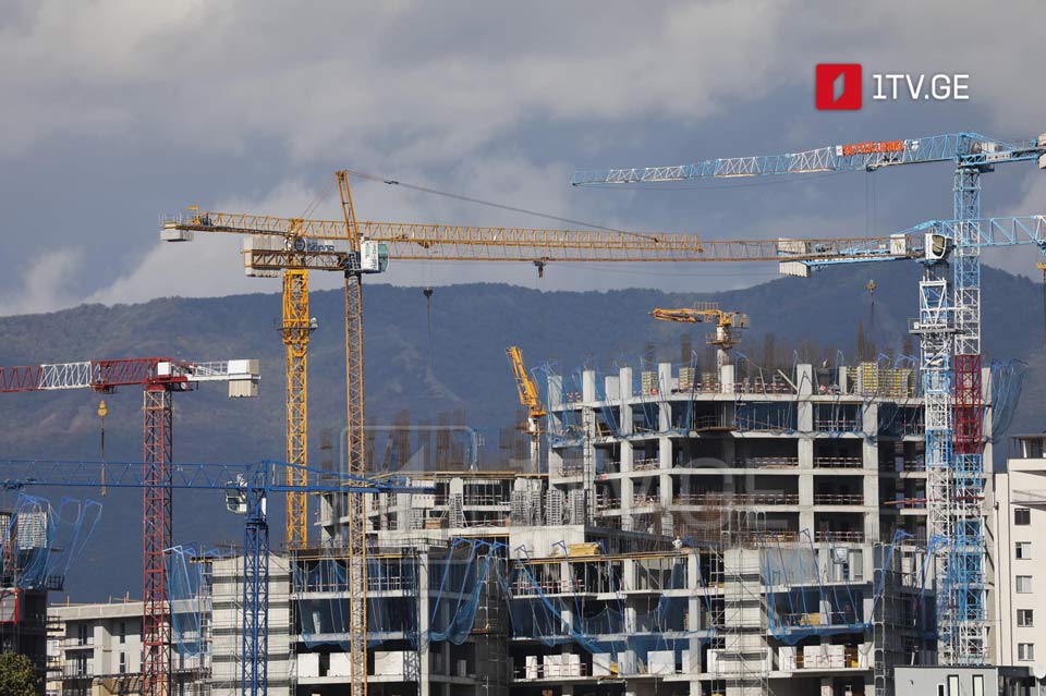 Milli Statistika Xidməti - Oktyabrda Gürcüstanda tikinti bahalaşıb