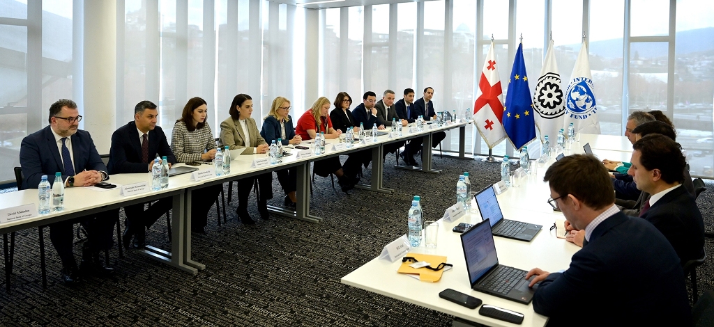 NBG President engages with IMF mission