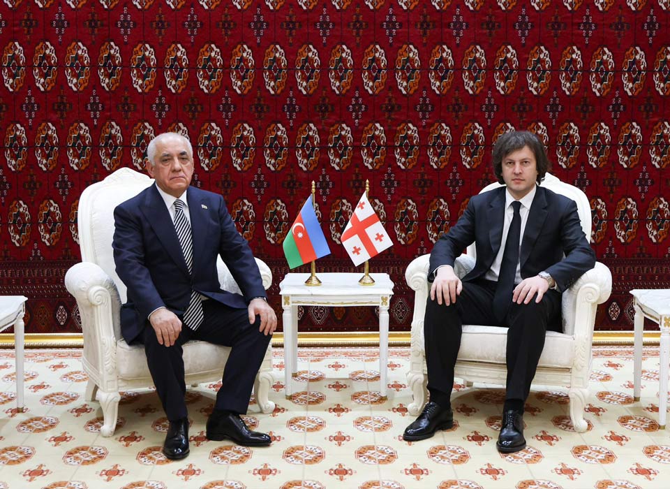 Georgian, Azerbaijani PMs meet