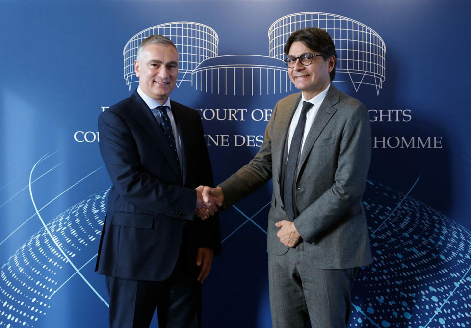 Justice Minister meets ECHR President